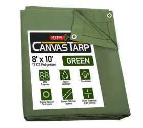 CT8-10-G MYTEE PRODUCTS Canvas Tarp