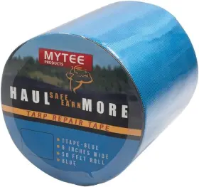TTAPE-18OZ-BLUE MYTEE PRODUCTS Waterproof Tarp Repair