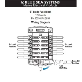 5034 Sea Fuse Block Blade