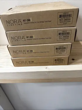 NT-366 NORALIGHTING Nora Lighting Monopoint Canopy Line Track