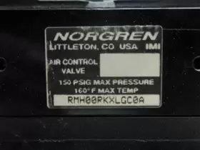 RMH00RKXLGC0A NORGREN Valve Solenoid Air Control #2