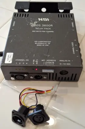 DDS3600R NSI Dmx Channel Relay Pack Dim Board Transformer