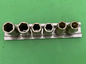 SAVI-568-RED OMEGA TECHNOLOGIES Socket Set Lok Lite #3