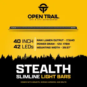 HML-B18126 OPEN TRAIL Stealth Slimline Led Light Bar