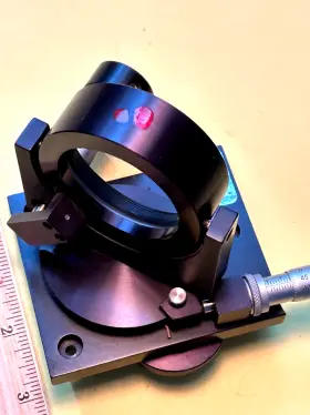 BR24-2 ORIEL Precision Gimbal Mirror Mount Micrometer Optic #3