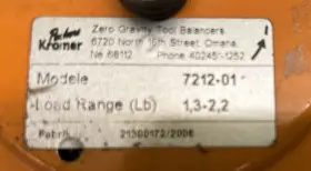 7212-01 PACKERS KROMER Tool Balancer #2