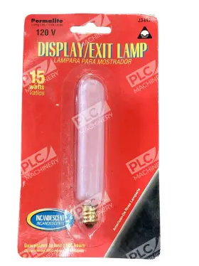 J3442 PERMALITE Incandescent Tubular Lamp Candelabra Exit