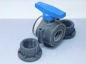 MBV150EPT-PV PLAST-O-MATIC Ture Sxs Union Ball Valve