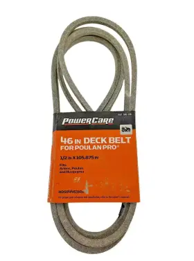 1001-588-238 POWERCARE Poulan Pro Deck Belt Ariens Husqvarn