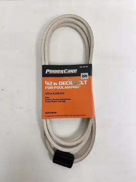 HD429636 POWERCARE Deck Drive Belt Craftsman Husqvarna Poulan