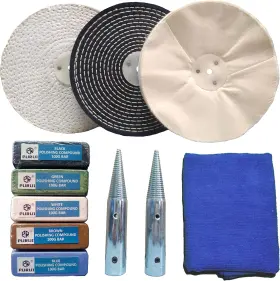 PRKT-0811-PC PR PURUI Bench Grinder Polishing Metals Kit