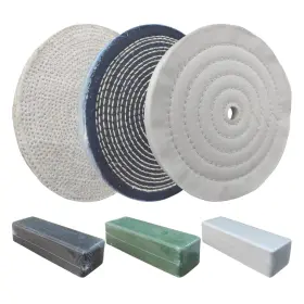 SSKT-0608 PR PURUI Steel Polishing Buffing Wheel Bench Kit