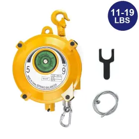WD4697 QWORK Spring Balancer Wire Rope Hook