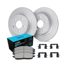 WDWH1-47045 R1 CONCEPTS Rear Brake Pad Rotors Kit