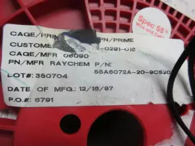 55A6072A-20-9CS2022 RAYCHEM Multiconductor Cable #3