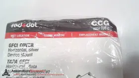 WGF100-C RED DOT Gfci Cover Horizontal Device Mount