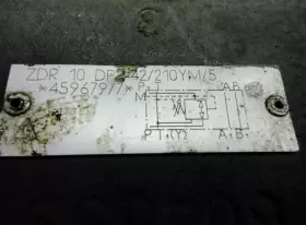 DP242-210YM-5 REXROTH Zdr Pressure Reducing Valve #3