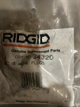 34320 RIDGID Wear Plug Set