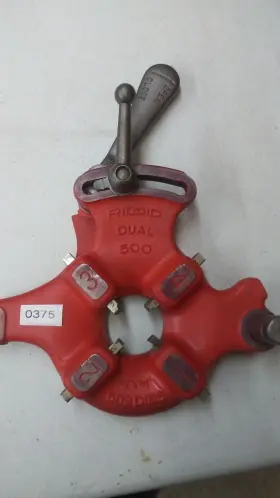 DUAL-500 RIDGID Diehead Die Set Ec Carriages