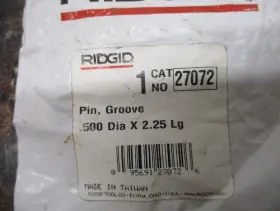 27072 RIDGID TOOL Grove Pin Lg #3
