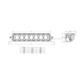 451613 RIGID Revolve Led Light Bar Amber Backlight #3