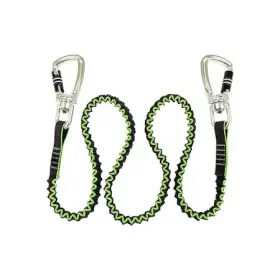 SW434 SAFEWAZE Elasticated Tool Tether Swivel Carabiners