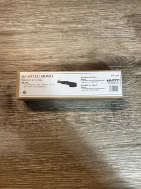 TP170-BLACK SATCO/NUVO Conduit Connector End Finish