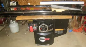 ICS53230 SAWSTOP Cabinet Saw Vac Phase