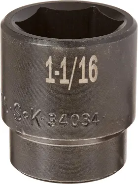 34034 SK Tools Drive Point Standard Impact Socket