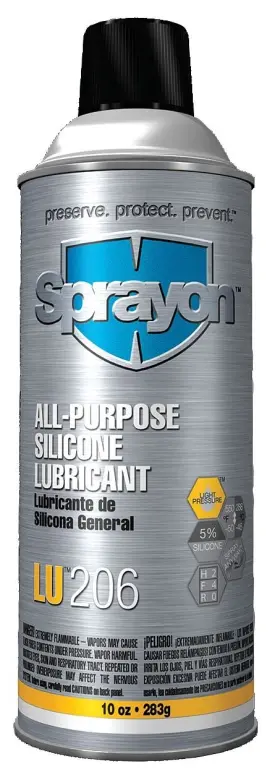 LU206 SPRAYON Allpurpose Silicone Lubricant