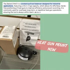 01460 STEINEL Heat Gun Mount Balancer Tool Gadget