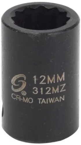 312MZ SUNEX Tools Drive Impact Socket