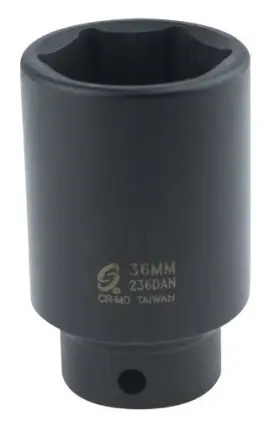 236DAN SUNEX TOOLS Drive Axle Nut Impact Socket