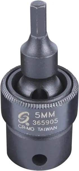 365905 SUNEX TOOLS Drive Hex Bit Driver Impact Socket