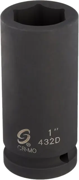 432D SUNEX TOOLS Drive Point Impact Socket