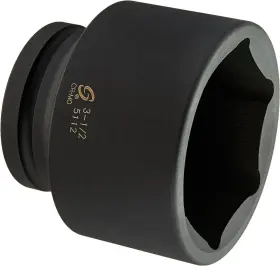 5112 SUNEX TOOLS Drive Standard Point Impact Socket