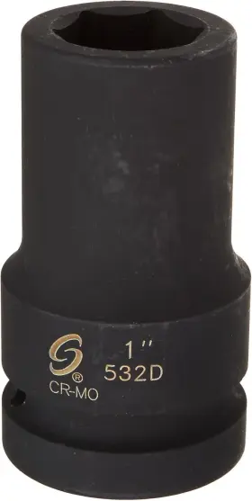 532D SUNEX TOOLS Drive Point Impact Socket