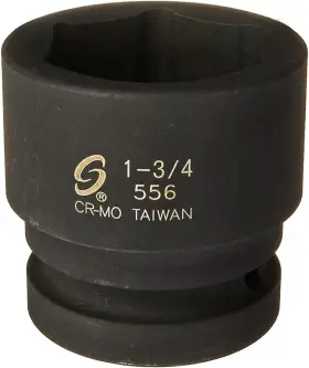 613364000786 SUNEX TOOLS Drive Standard Point Impact Socket