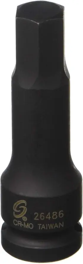 SU26486 SUNEX TOOLS Drive Hex Impact Socket