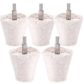 759981359644 SWPEET Cone Flannelette Polishing Wheel Grinding