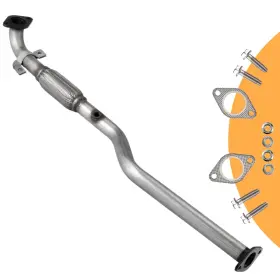 Taralwa Tu-he01f-dz Exhaust Front Flex Pipe Assembly Direct Fit For 2000-2006 Hyundai Elantra 2