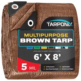 T5BR-68 TARPONIX Poly Tarp Feet Mil