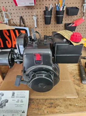 HS40 TECUMSEH Horizontal Shaft Engine Nos Box Manual