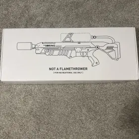 6598 THE BORING COMPANY Elon Musk Tesla Flame Thrower Toy