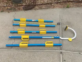 TGSA-1 THE GOAT LLC Steep Assist Roof Ladder Once
