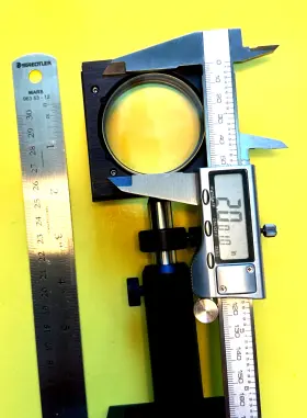 Thorlabs Vph3 2 Inch Dia. Duv Grade Caf2 3 Degree Wedge In Mirror Mt. With Post Holder