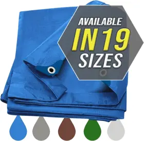 641945921014 TRADEMARK SUPPLIES Waterproof Tarp Poly