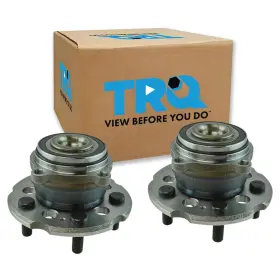 Trq Bha53821 Rear Left And Right Wheel Bearing Hub Assembly Set 2 Piece Compatible Wi