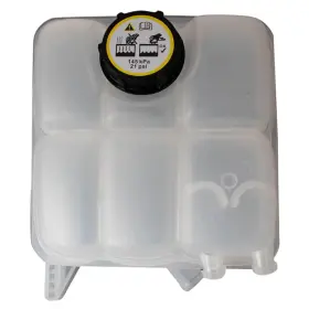 Trq Eca63297 Front Radiator Coolant Reservoir Expansion Tank Overflow Bottle Compatible