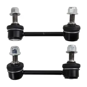 Trq Psa76364 Rear Sway Bar Stabilizer Link Set Driver And Passenger Side Compatible With